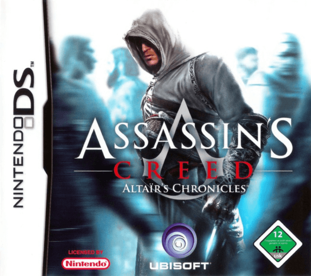 Assassin's Creed box art for Nintendo DS